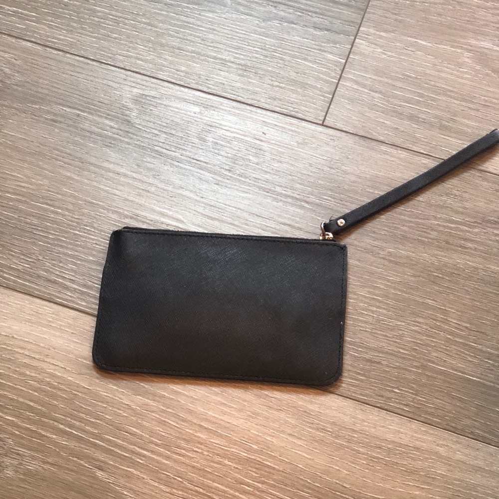 Kate Spade Bee Mika’s Pond Black Saffiano Leather Wristlet/Wallet - Picture 10 of 10